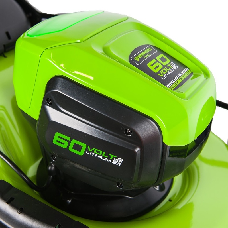 Газонокосилка Greenworks GD60LM46SP без АКБ и ЗУ (2502907)