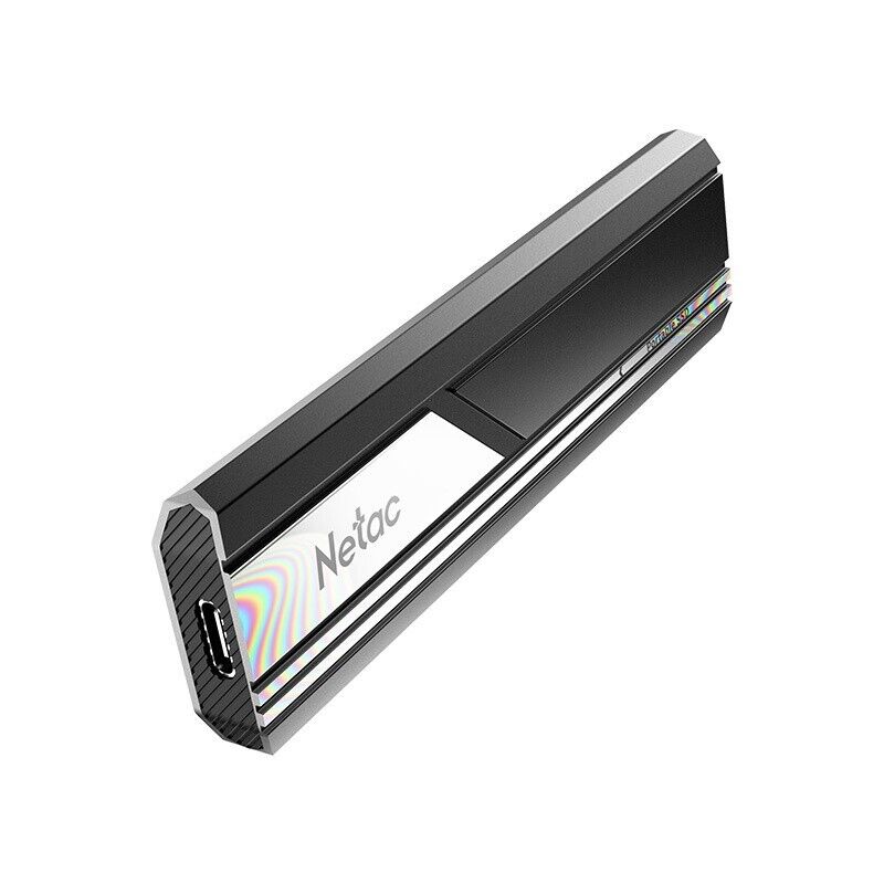 Внешний накопитель Netac ZX10 USB-C 1TB черный (NT01ZX10-001T-32BK)