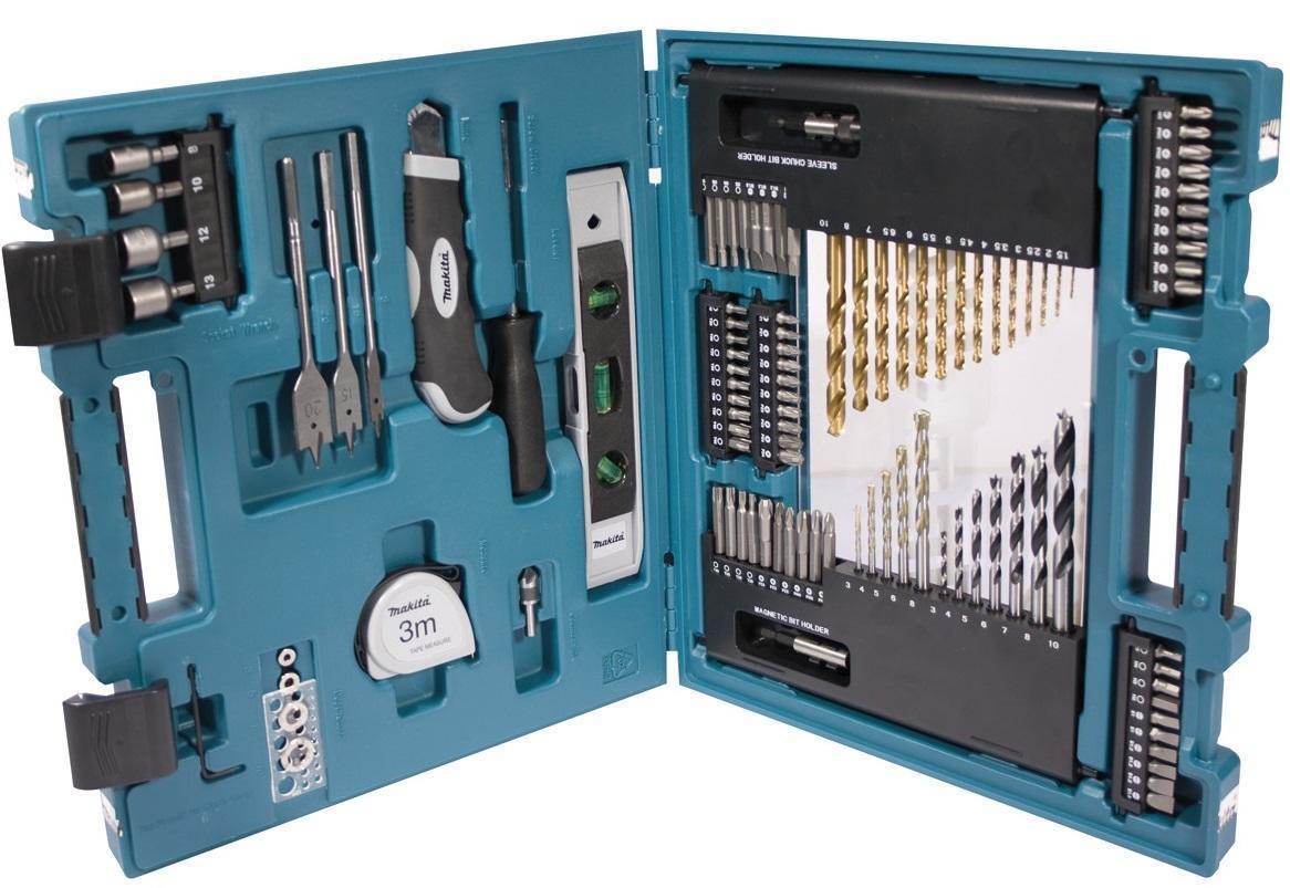 Набор оснастки Makita D-31778 104 предмета жесткий кейс