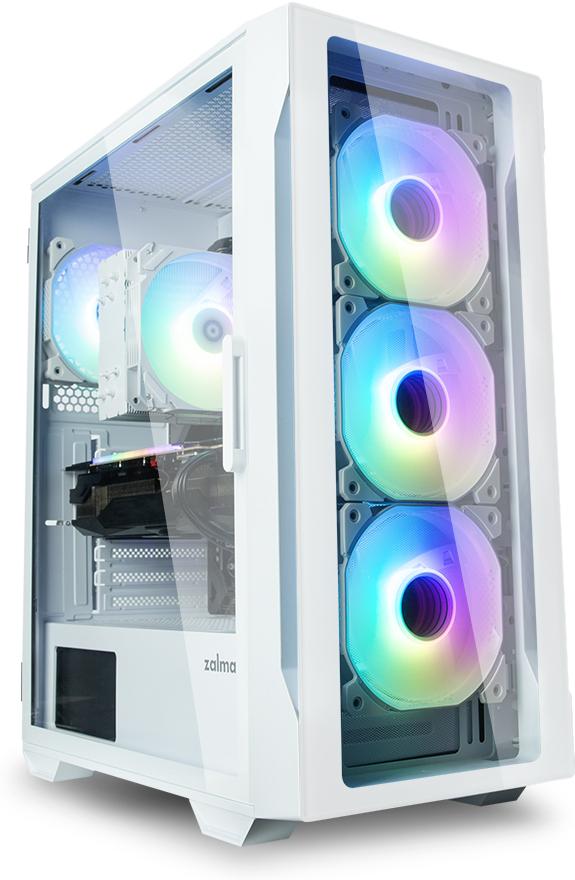 Корпус Zalman i3 Neo TG ATX без БП White