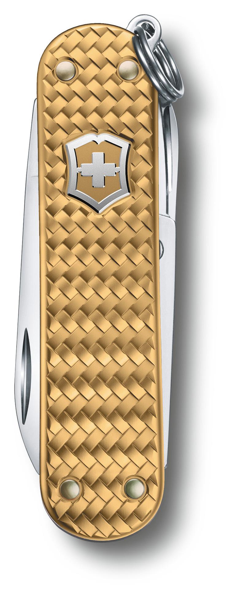 Туристический нож Victorinox Classic Precious Alox золотистый (0.6221.408G)