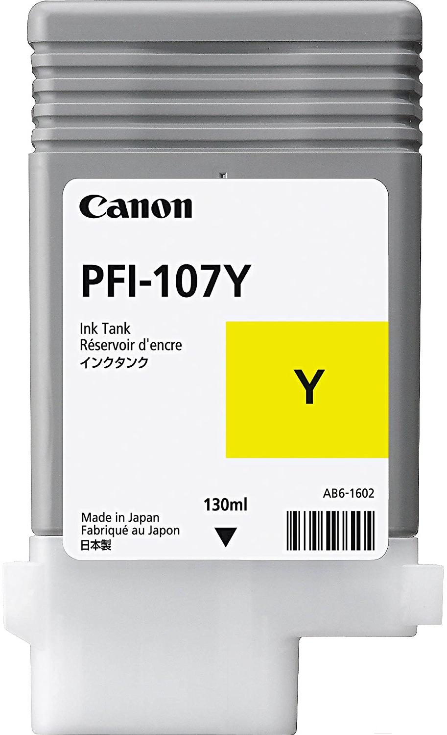 Картридж Canon PFI-107Y (6708B001)