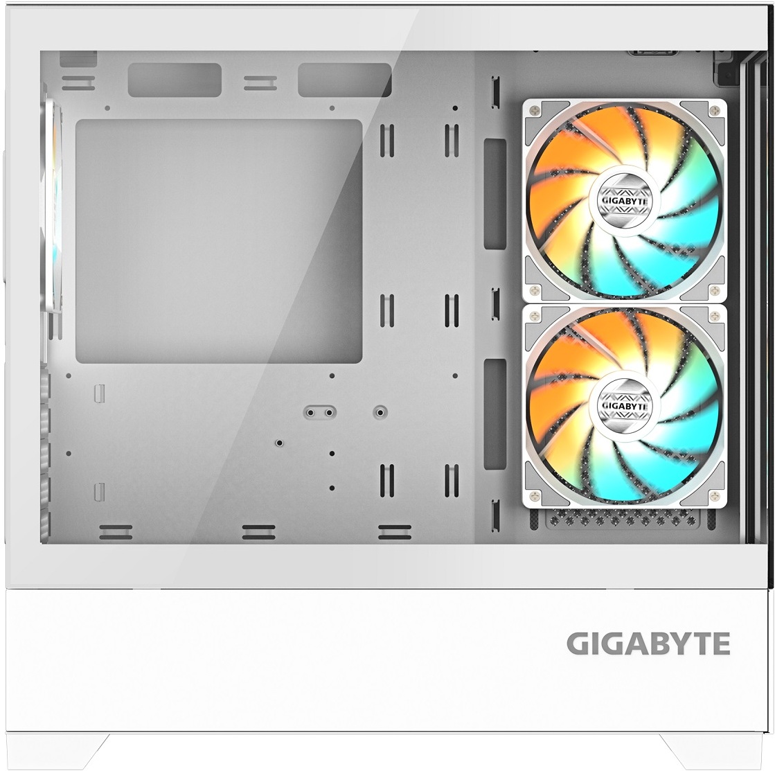 Корпус Gigabyte C201 Panoramic Ice mATX без БП (GB-C201PI)