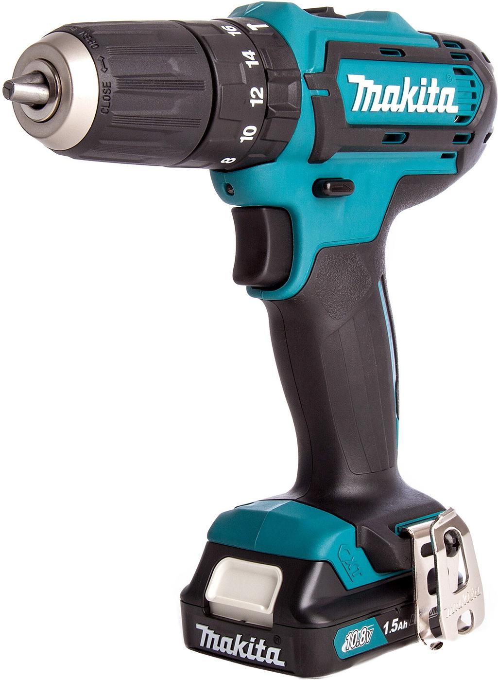 Дрель-шуруповерт Makita HP333DWAE с 2-мя АКБ, кейс