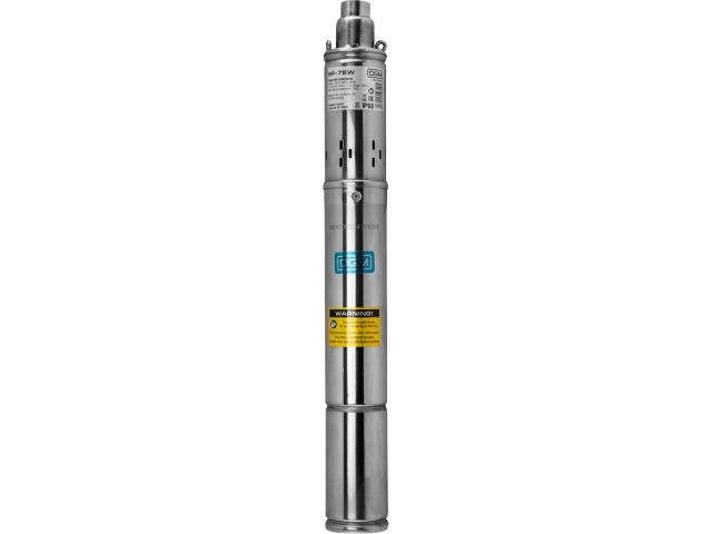 Насос скважинный винтовой DGM BP-75W (750 Вт, 25 л/мин (1,5 м3/ч), 100 м выс. напора, винтовой, диам. корп. 3"/ 7,62 см)