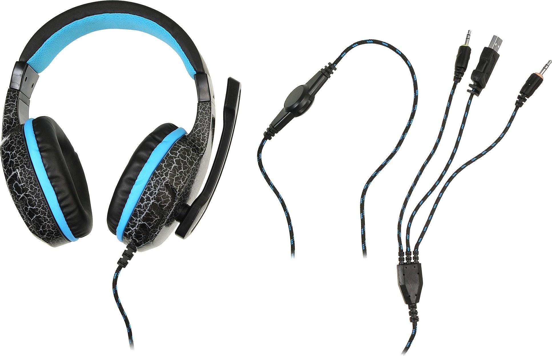 Гарнитура Oklick HS-L400G черный (359480)