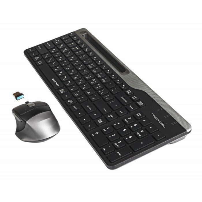 Набор периферии A4Tech Fstyler FB2535C черный/серый