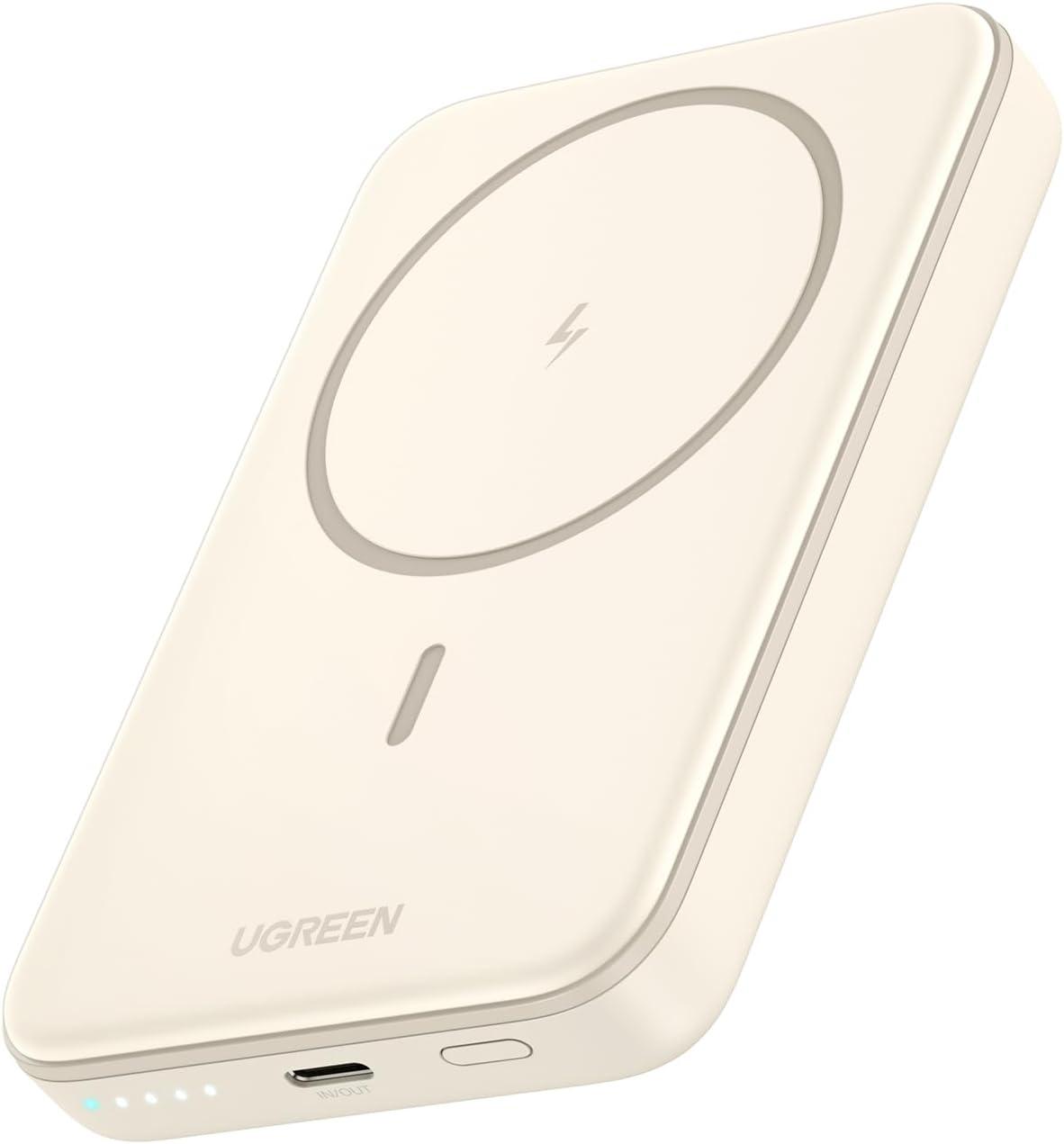 Портативное зарядное устройство Ugreen PB561 Off-White (25208)
