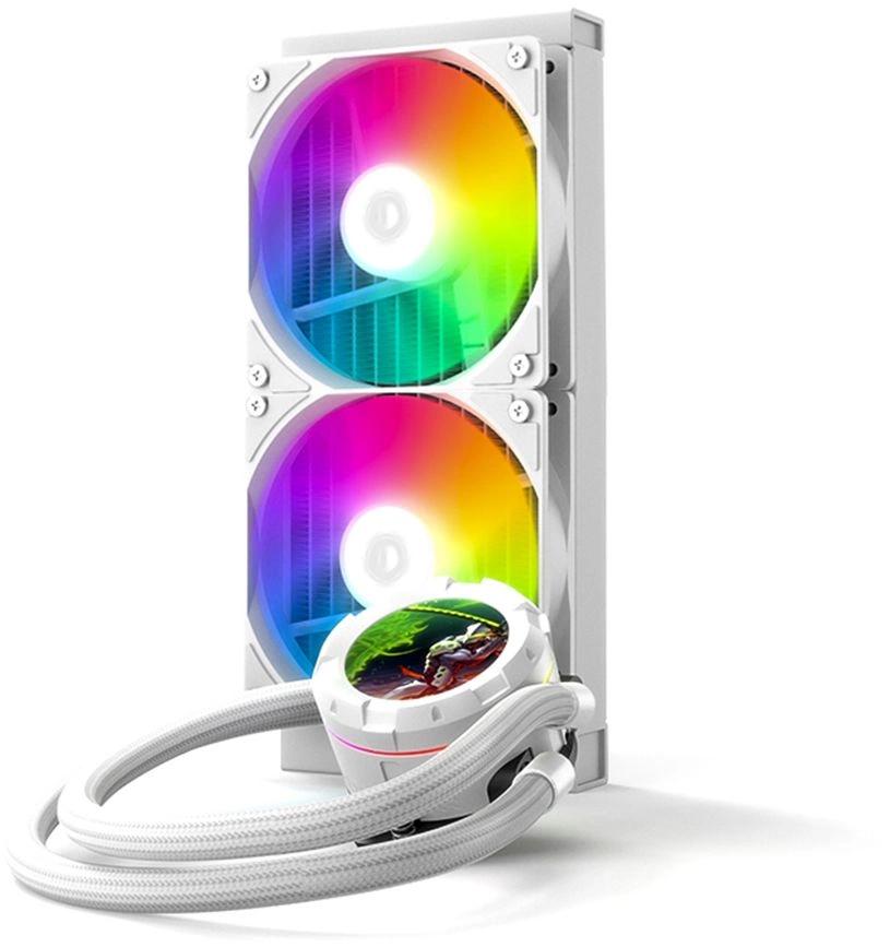 Система жидкостного охлаждения для процессора ID-Cooling SL240 XE White