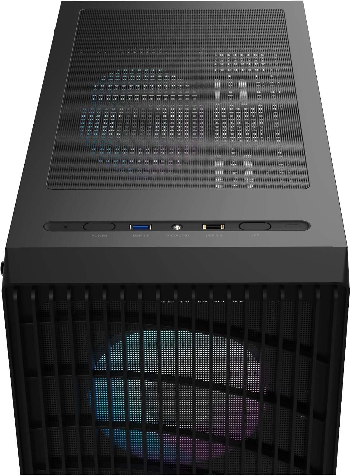 Корпус Ocypus Gamma C70 ARGB без БП Black (Gamma-C70-BKG400XX-GL)