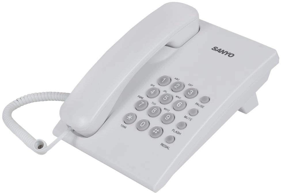 Проводной телефон Sanyo RA-S204W