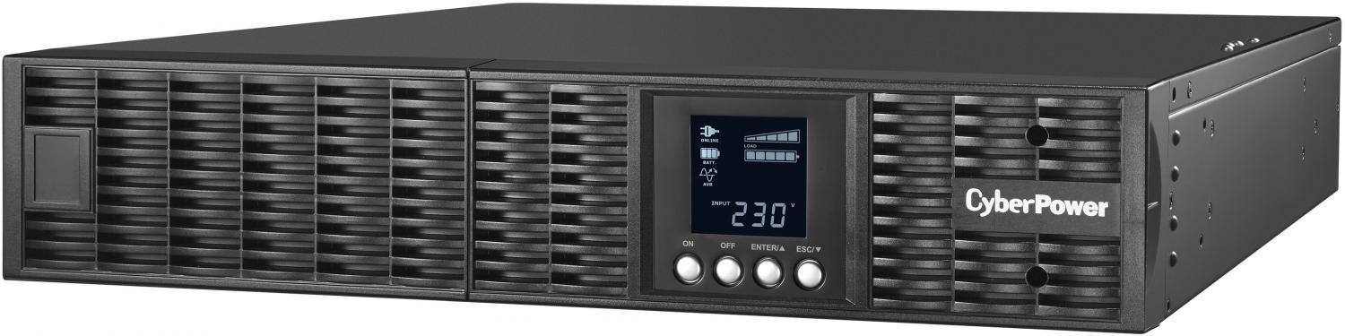 Источник бесперебойного питания Cyberpower 2000VA/1800W черный (OLS2000ERT2U)