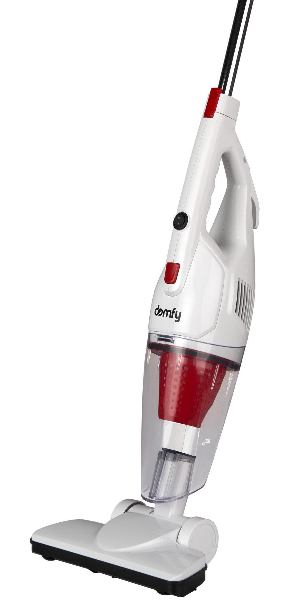 Пылесос Domfy DSC-VC301 белый/красный