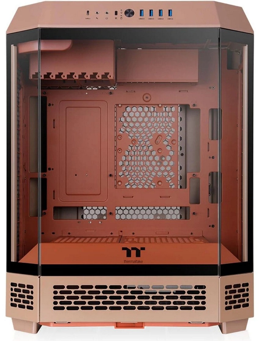 Корпус Thermaltake The Tower 600 без БП Gravel Sand (CA-1Z1-00MGWN-00)