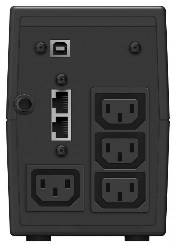Источник бесперебойного питания Ippon Back Power Pro II 500 черный (1030299)