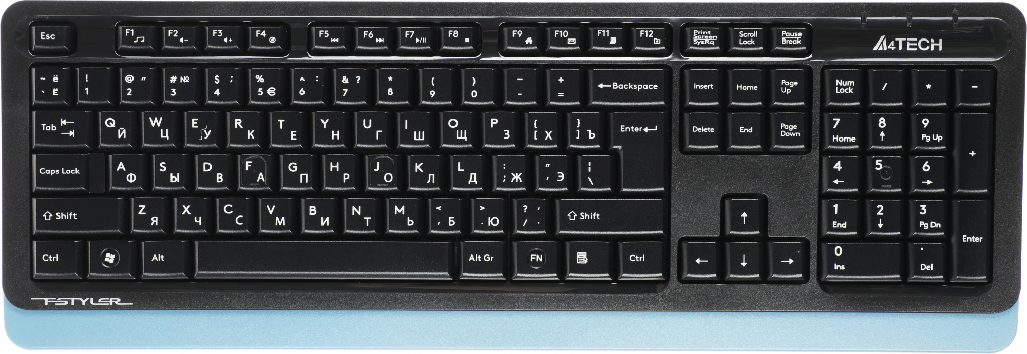 Набор периферии A4Tech Fstyler FG1035 Navy Blue черный/синий