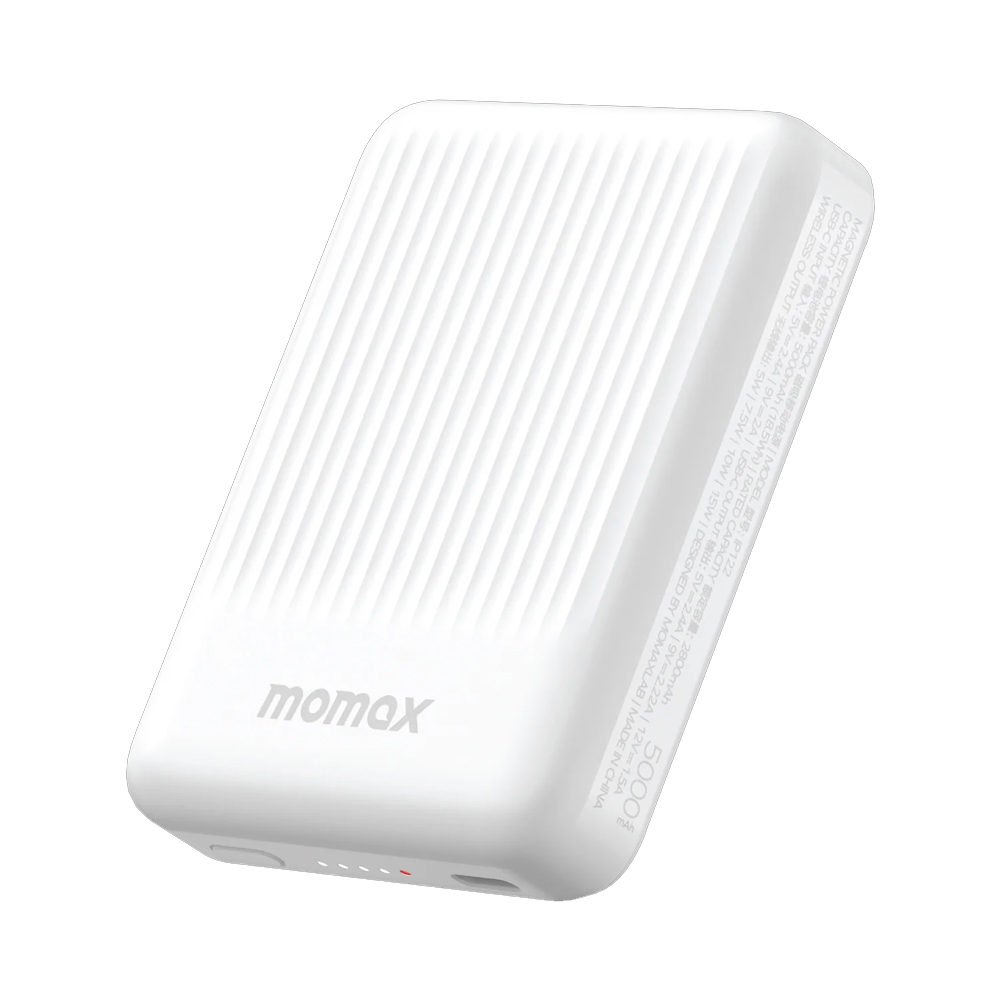 Портативное зарядное устройство Momax IP122 Q.Mag Minimal White (IP122W)
