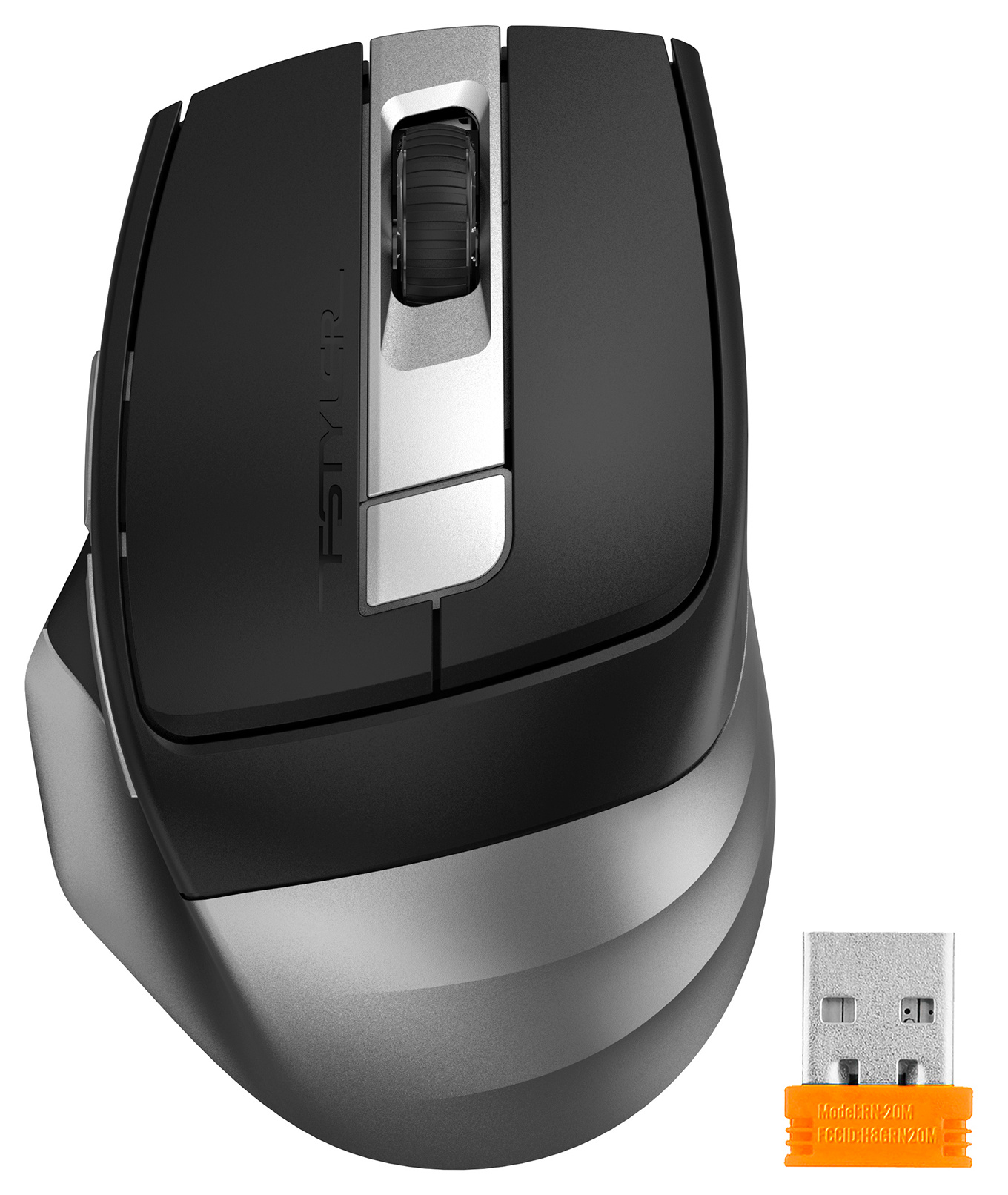 Мышь A4Tech Fstyler FB35C Smoky Grey