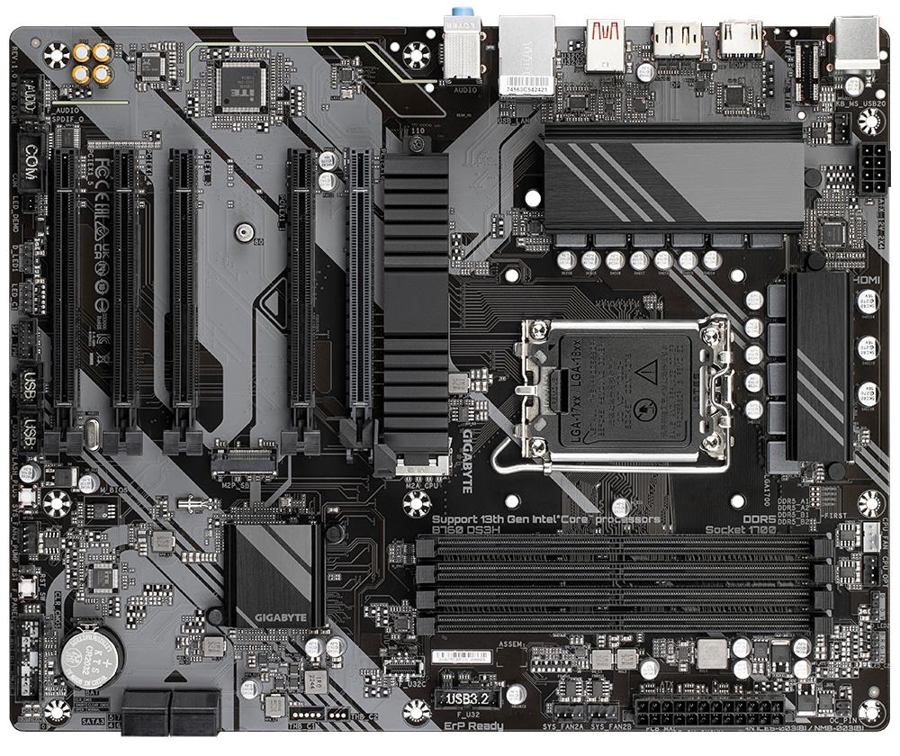 Материнская плата GigaByte B760 DS3H DDR5 rev. 1.0