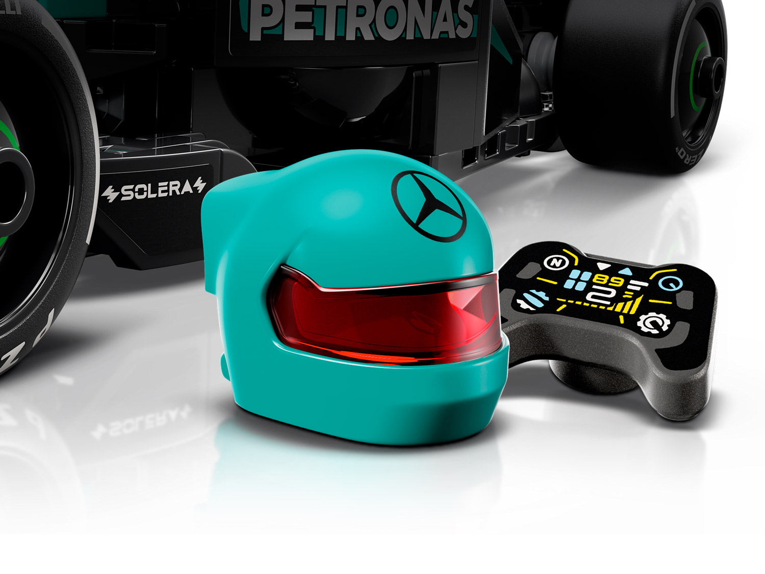 Конструктор Lego Speed Champions Гоночный автомобиль F1 Mercedes-AMG W15 (77244)