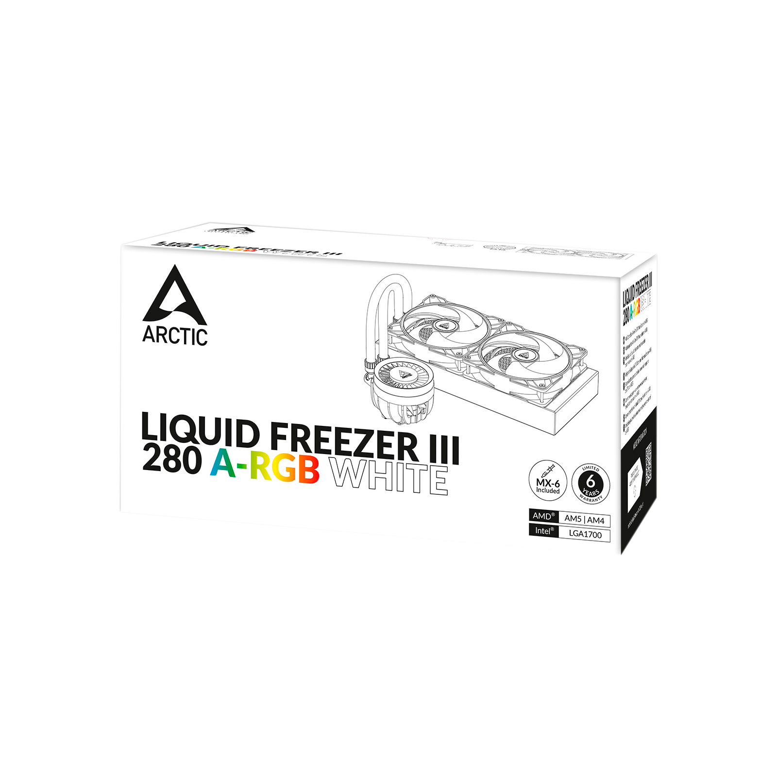 Система жидкостного охлаждения для процессора Arctic Cooling Arctic Liquid Freezer III-280 (ACFRE00151A)