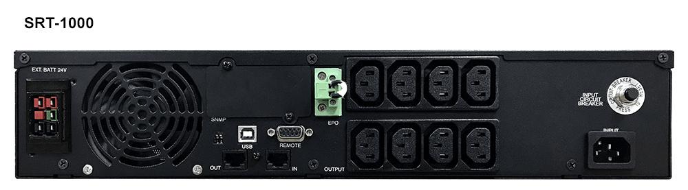 Источник бесперебойного питания Powercom Smart King RT LCD (SRT-1000A)