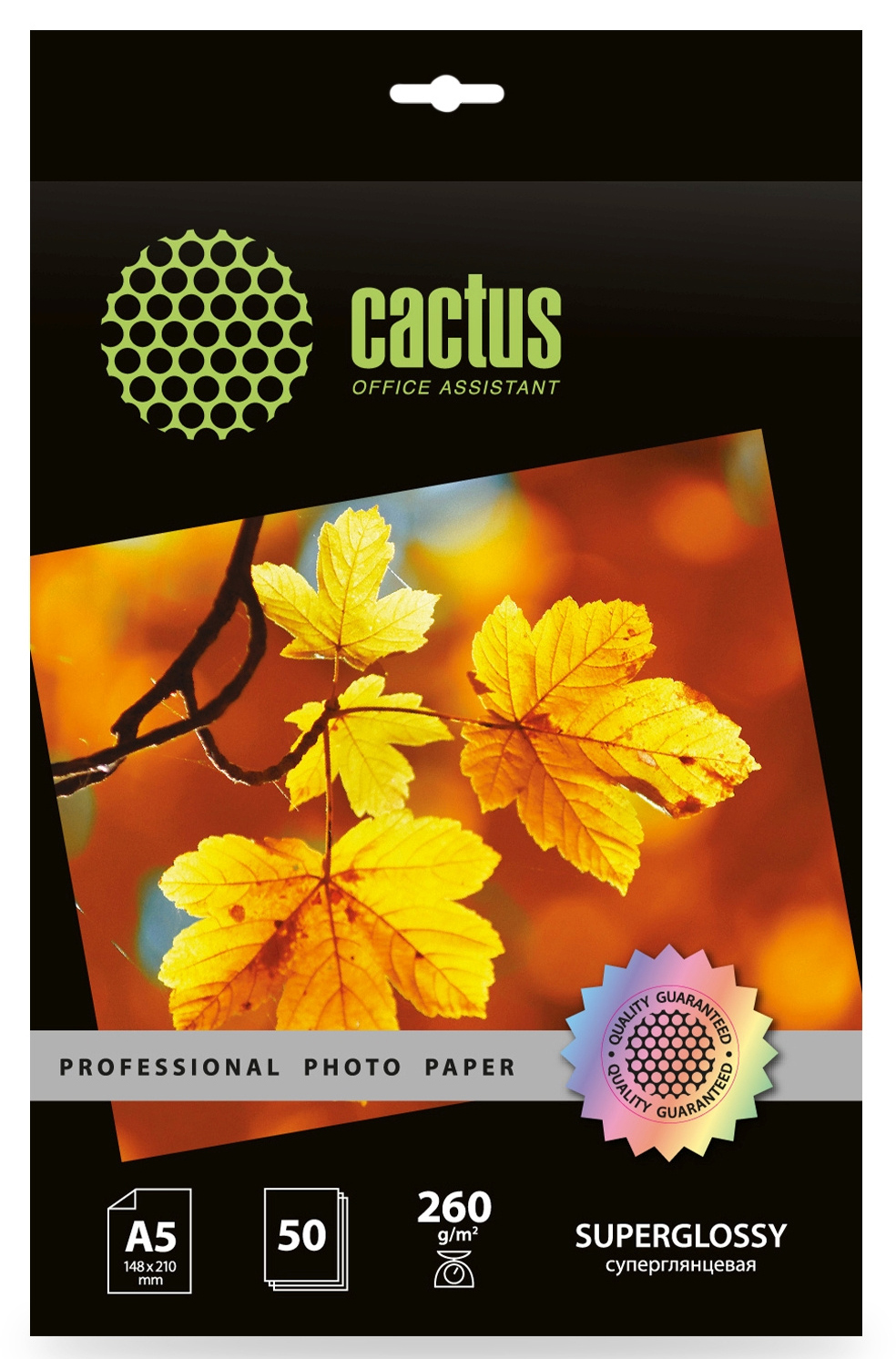 Фотобумага CACTUS Prof CS-HGA526050 белый глянцевый