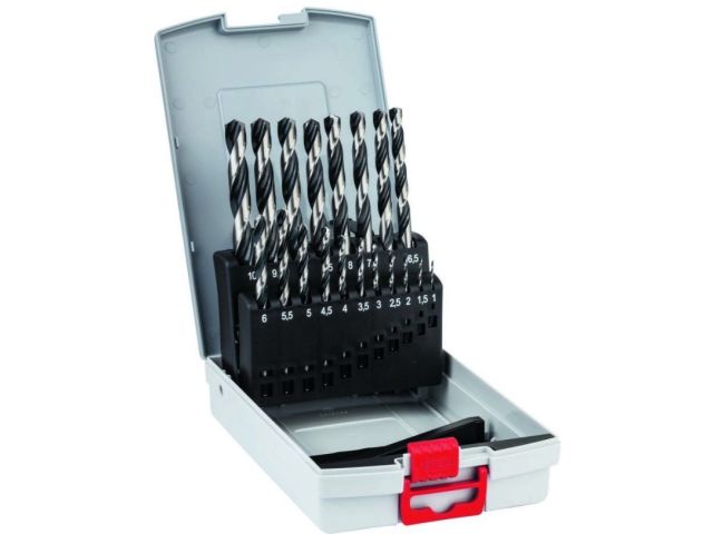 Набор сверл по мет. 19шт 1-10мм HSS-G PointTeQ (BOSCH)