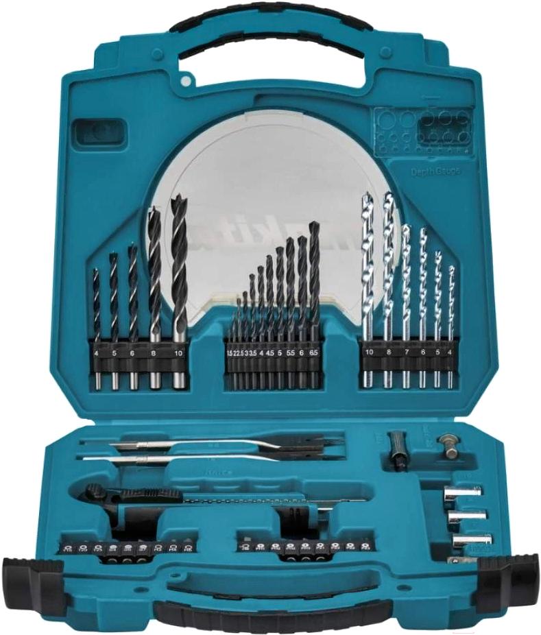 Набор оснастки Makita Circle series 50 предметов кейс (D-42014)