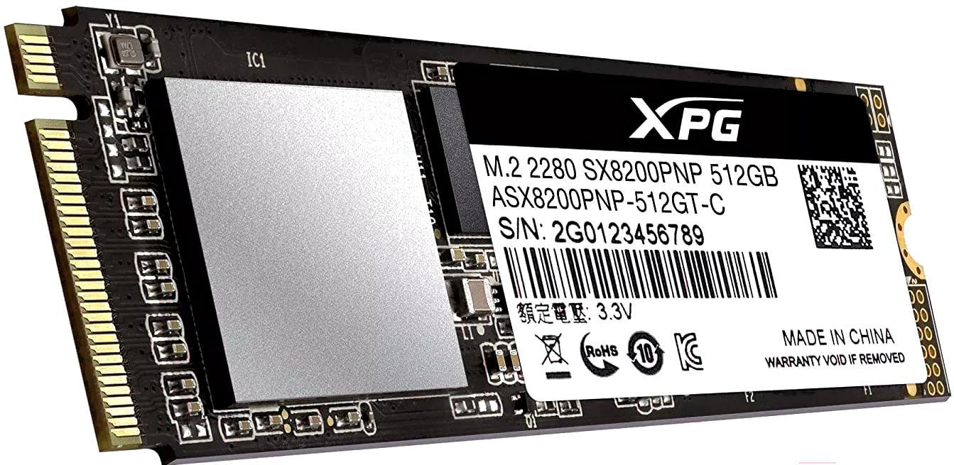 SSD диск A-Data 512GB ASX8200PNP-512GT-C XPG