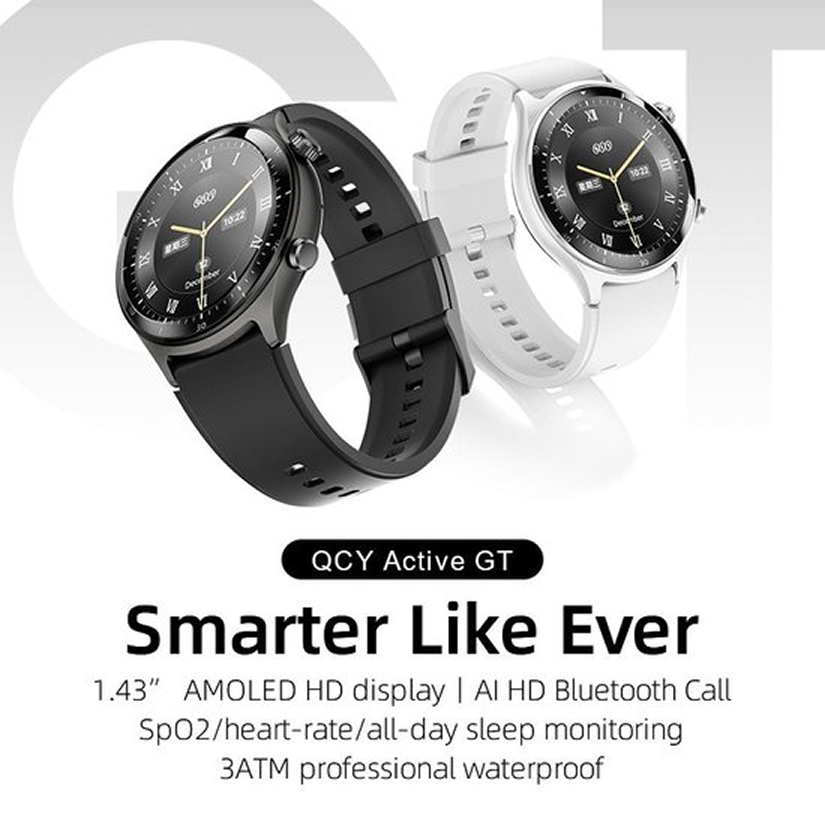 Умные часы QCY Active GT Black (WA23S7A)