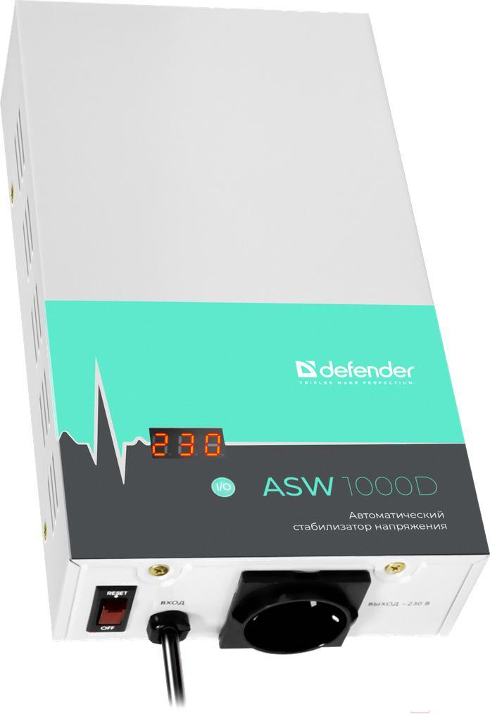 Стабилизатор напряжения Defender ASW 1000D (99045)