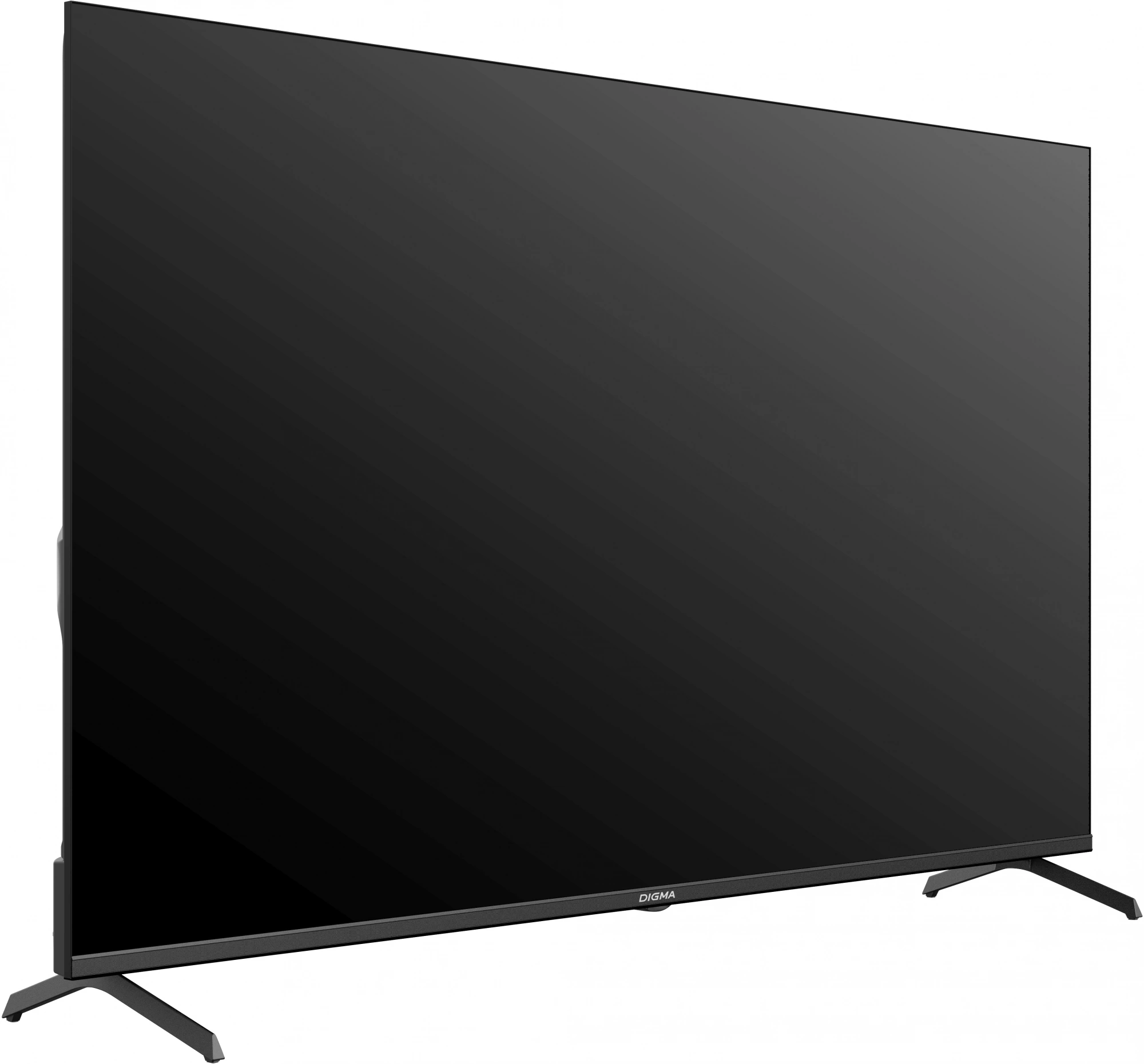 Телевизор Digma DM-LED55UQB31 черный/черный