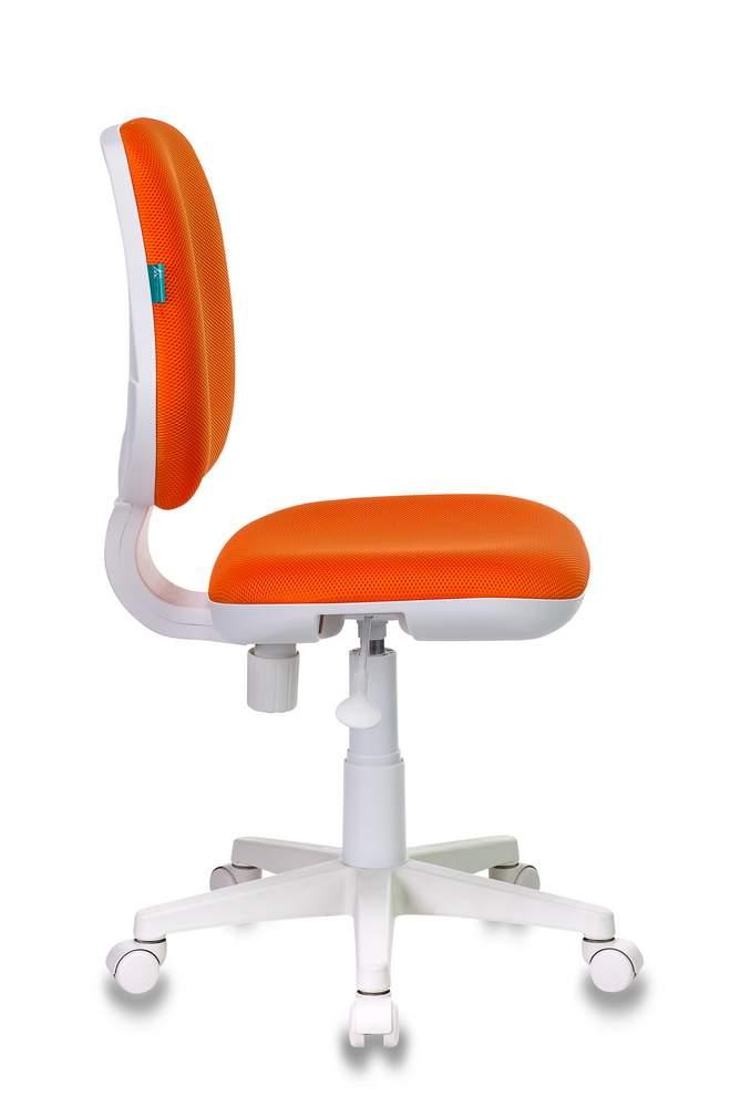 Кресло детское Бюрократ CH-W213/TW-96-1 оранжевый TW-96-1 пластик белый