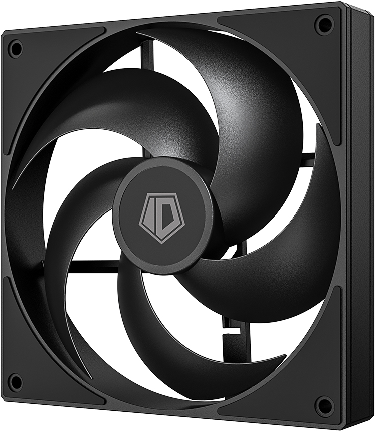 Комплект вентиляторов для корпуса ID-Cooling AS-140-K DUET черный