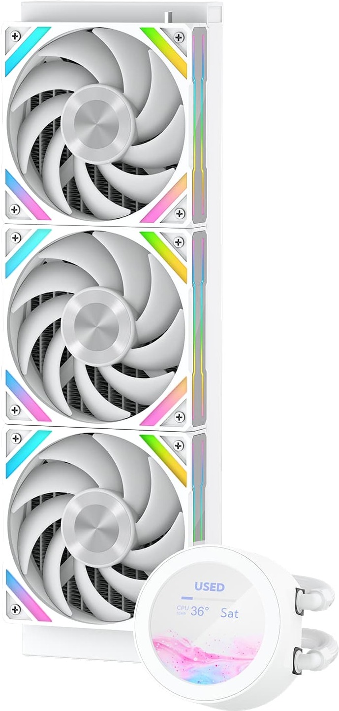 Система жидкостного охлаждения для процессора Sama Q70 WH белый (Q70-WHWAYNO3-G)