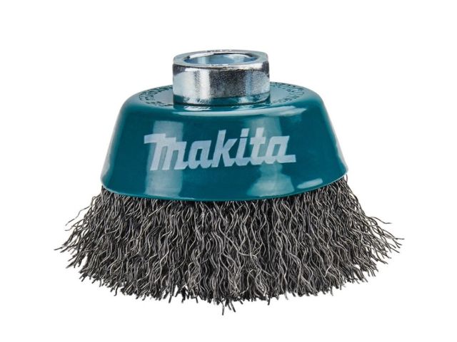 Щетка д/шлиф. маш. проволочная 60 мм, М14 MAKITA