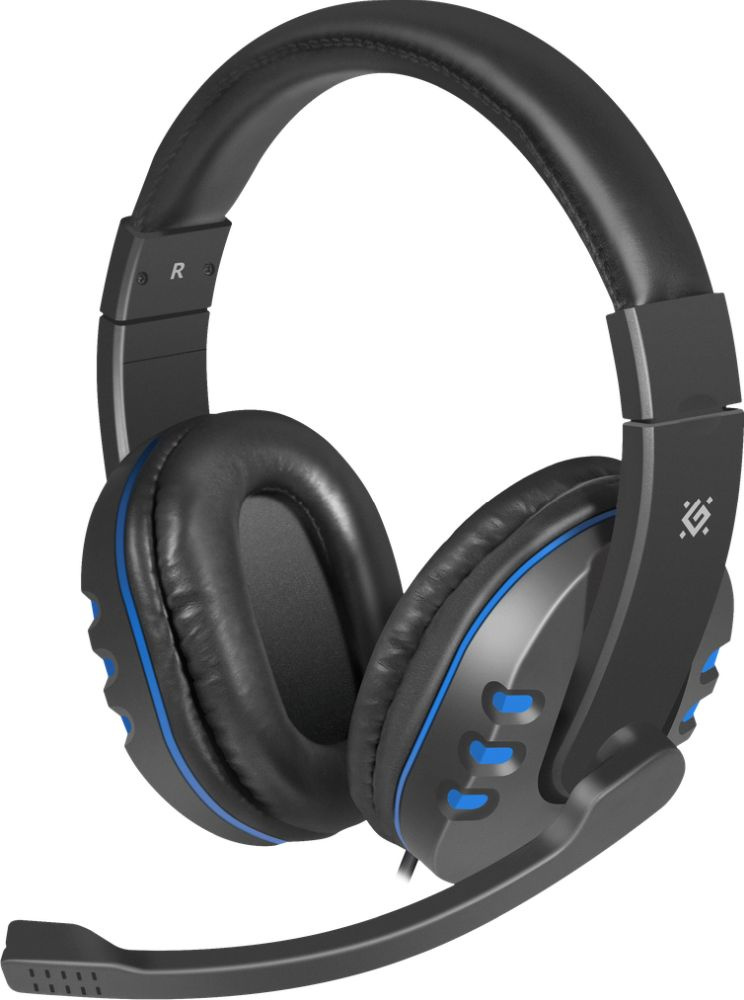 Наушники Defender Gaming Warhead G-160 Black/Blue (64118)