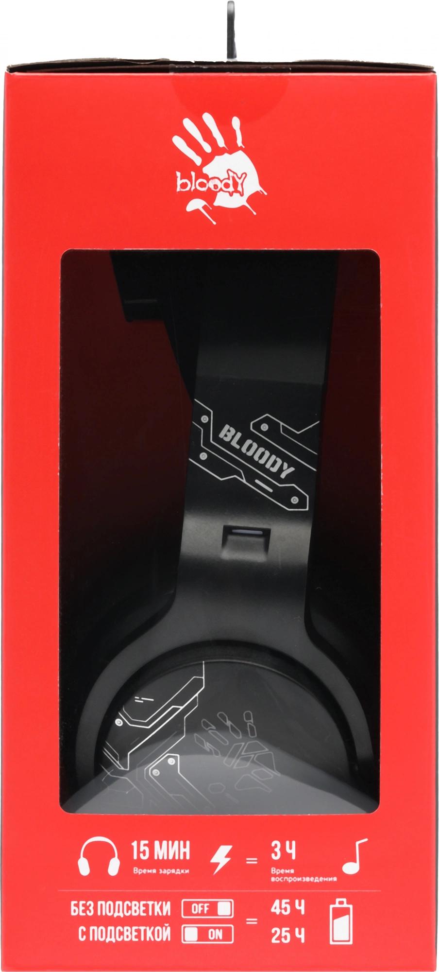 Наушники A4Tech Bloody GR370 Sports Black