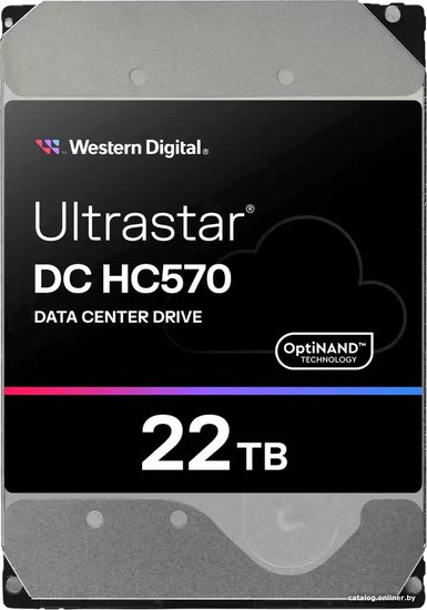 Жесткий диск WD Ultrastar DC HС570 22Tb (WUH722222AL5204)