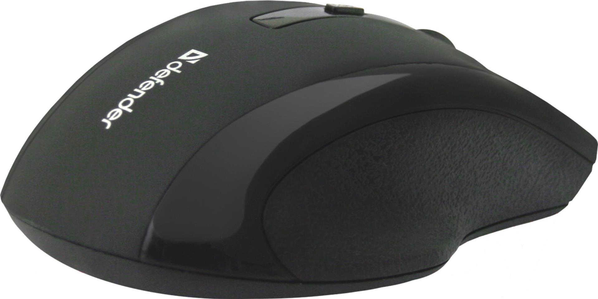 Мышь Defender Accura MM-665 черный (52665)