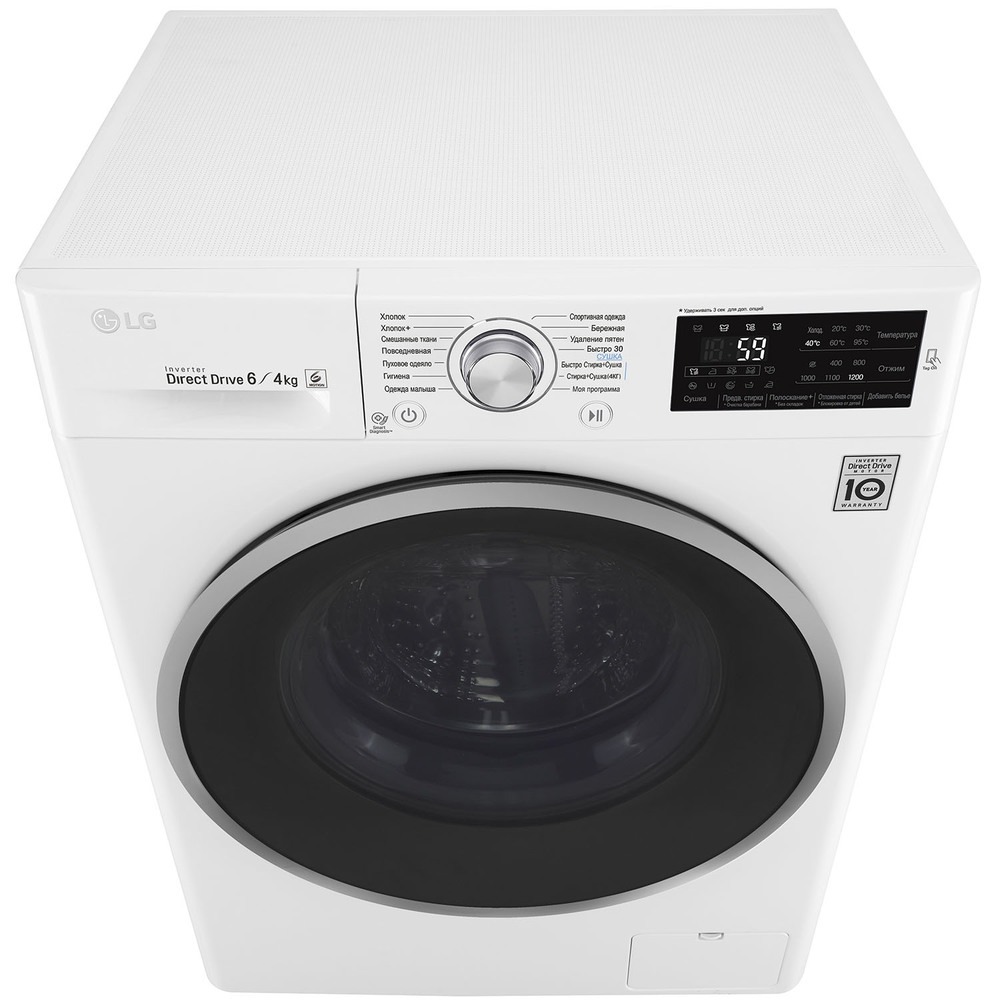 Стирально-сушильная LG F2J6NM1W