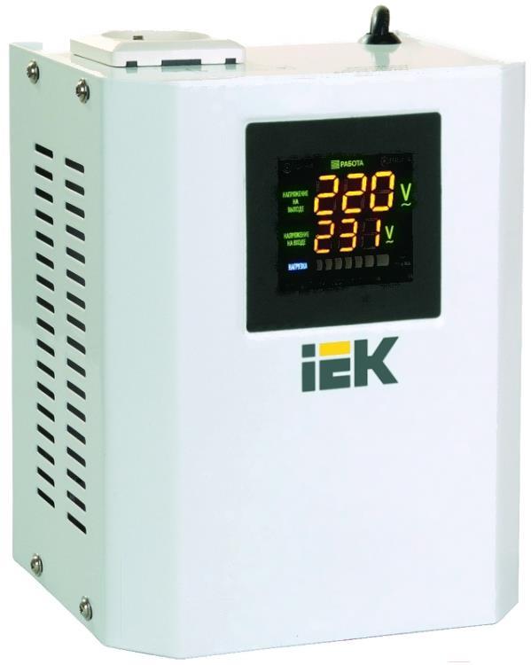 Стабилизатор напряжения IEK IVS24-1-00500 белый