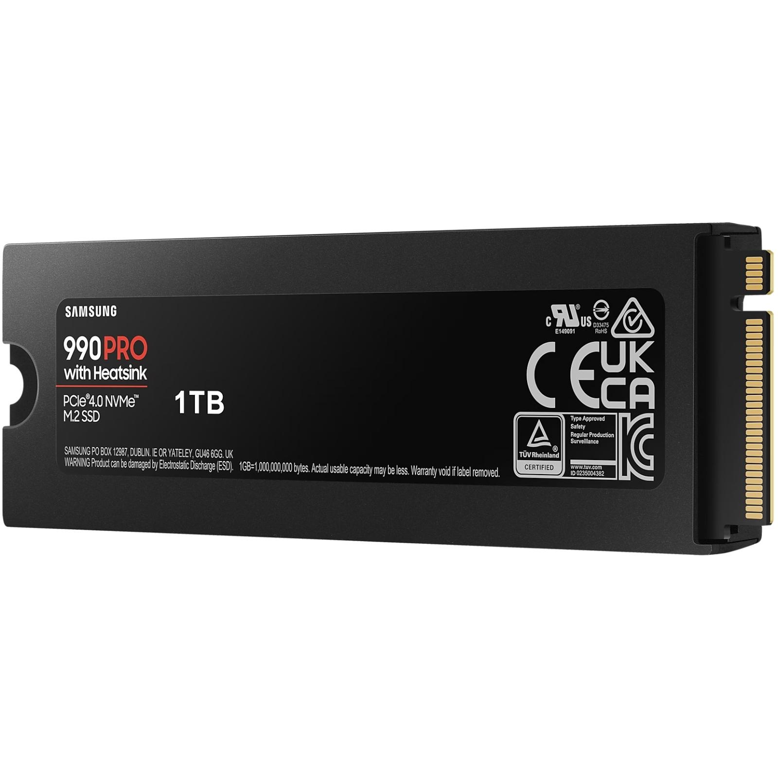 SSD диск Samsung 990 Pro 1TB Black (MZ-V9P1T0CW)