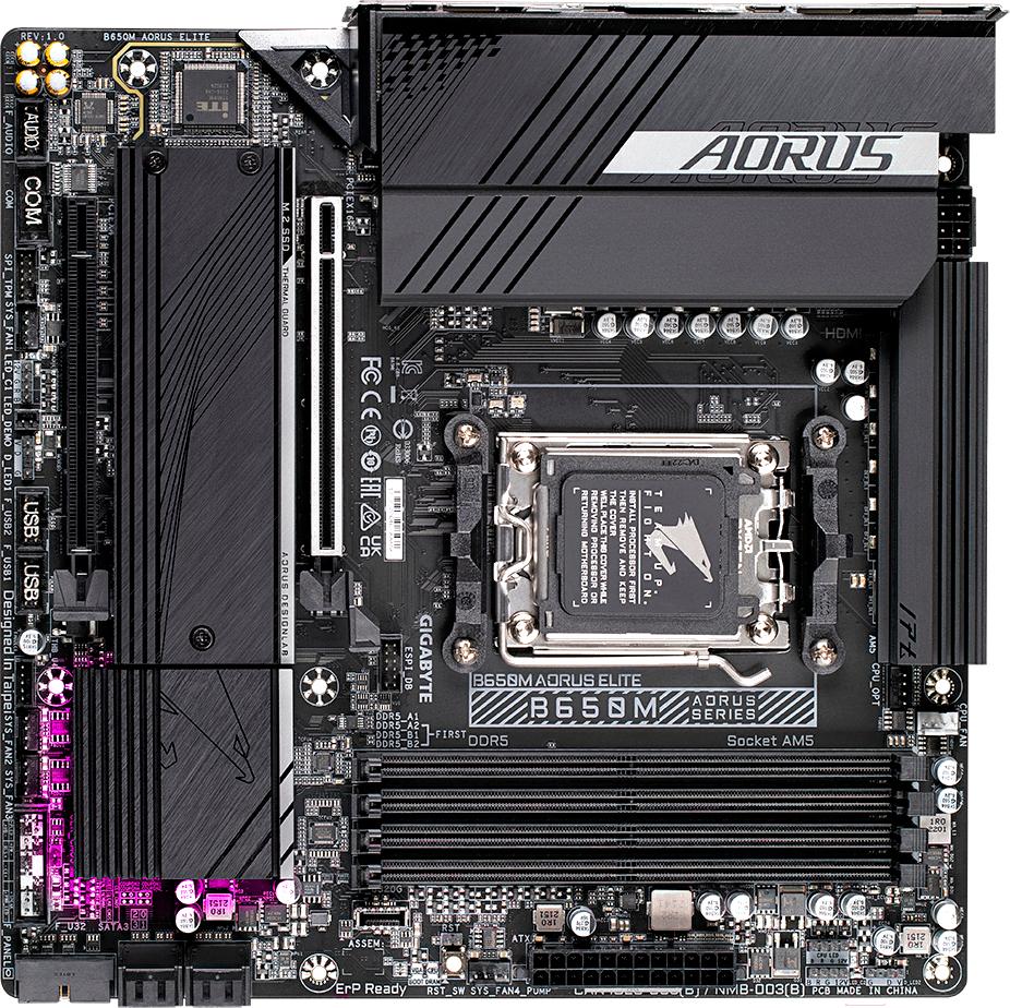 Материнская плата GigaByte B650M Aorus Elite DDR5