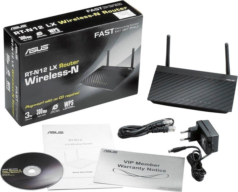 Маршрутизатор ASUS RT-N12E (90-IG29002M03-3PA0-)
