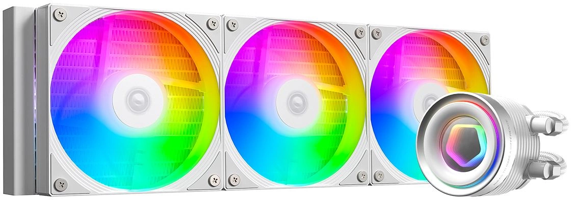 Система жидкостного охлаждения для процессора ID-Cooling FX360 INF White
