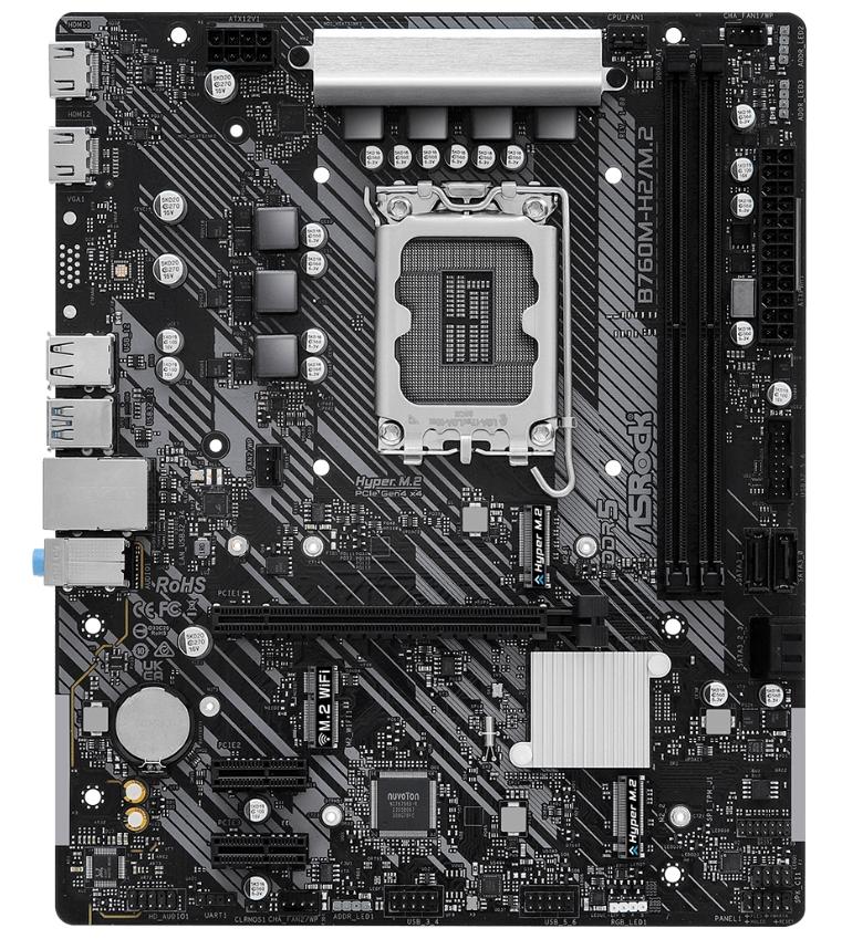 Материнская плата ASRock B760M-H2/M.2