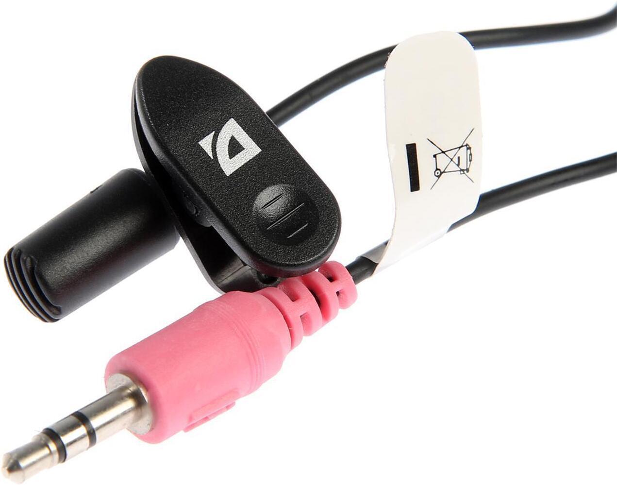 Микрофон Defender MIC-109 Black (64109)