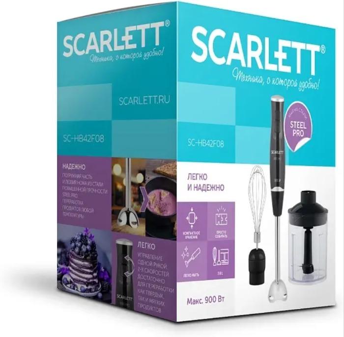 Блендер Scarlett SC-HB42F08 Black